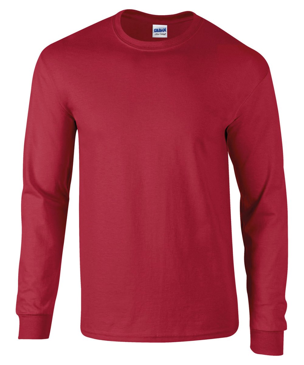 Cardinal Red - Ultra Cotton™ adult long sleeve t-shirt - Mrch.