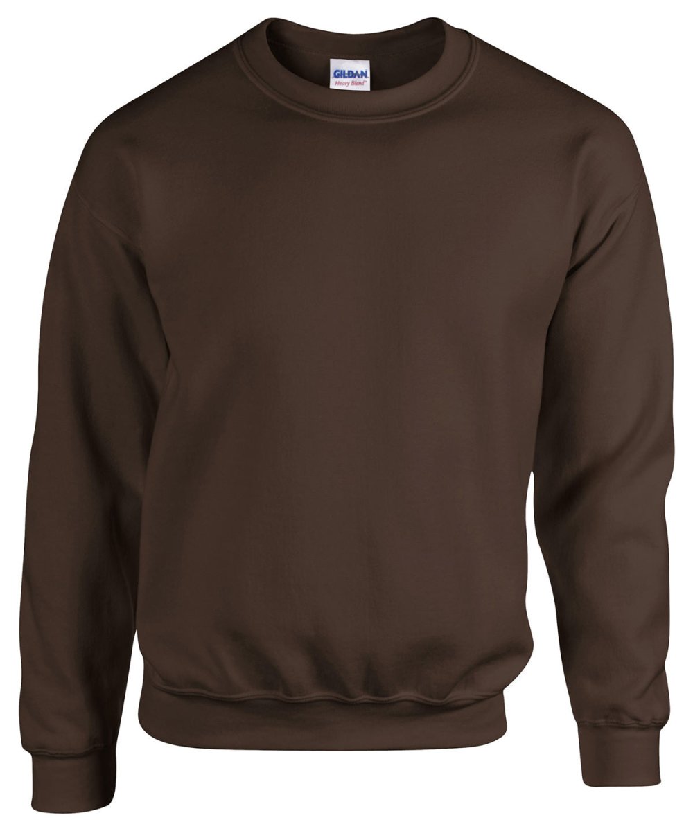 Dark Chocolate - Heavy Blend™ adult crew neck sweatshirt - Mrch.