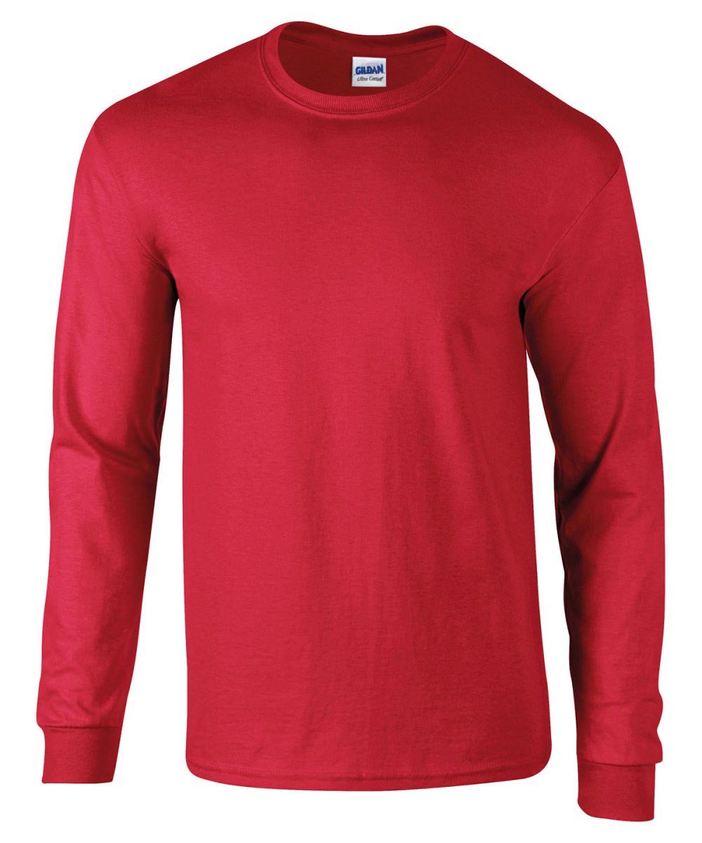 Red - Ultra Cotton™ adult long sleeve t-shirt - Mrch.